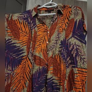 short sleeve tropical top